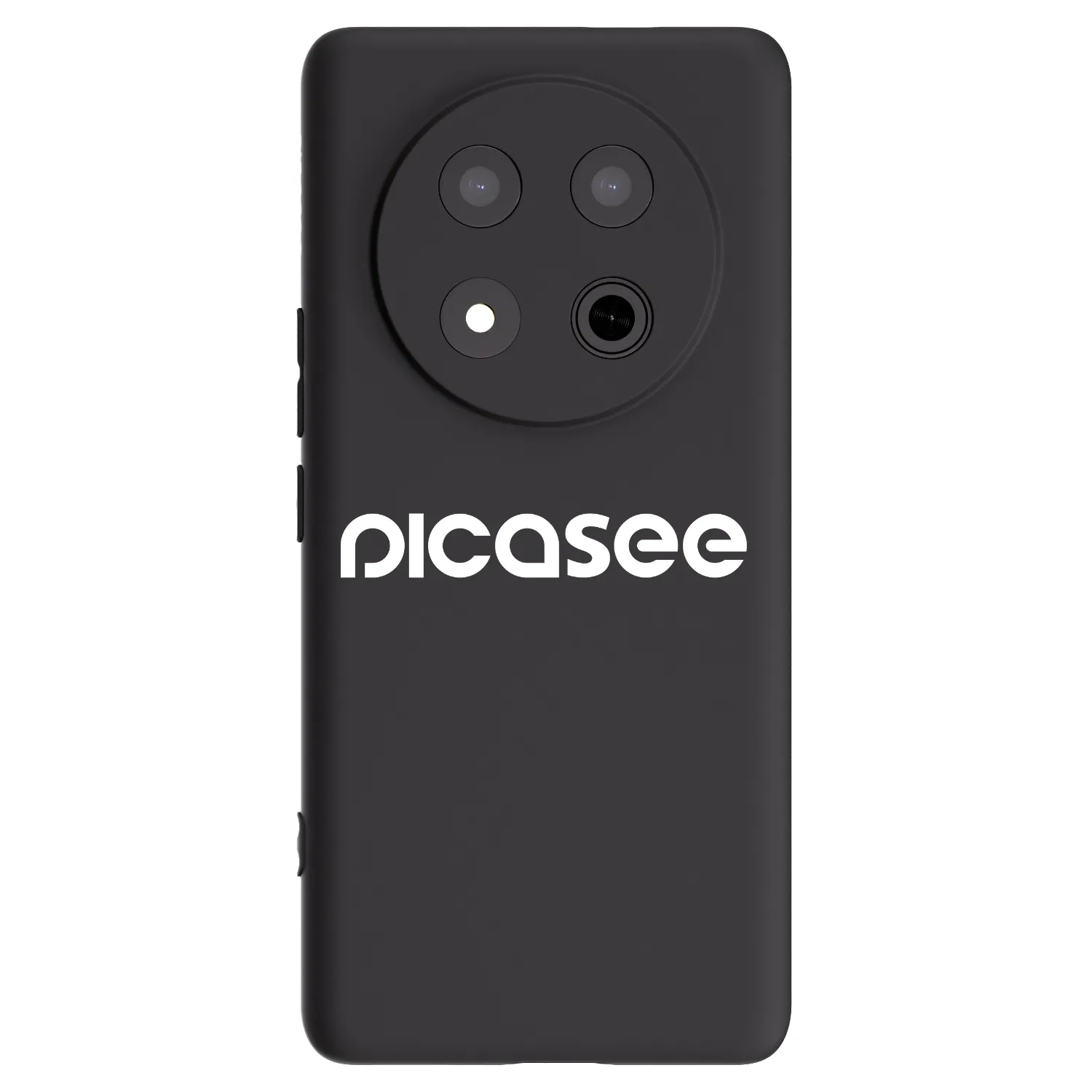Picasee silikonski črni ovitek za Honor Magic7 Lite 5G - Picasee - new logo - white