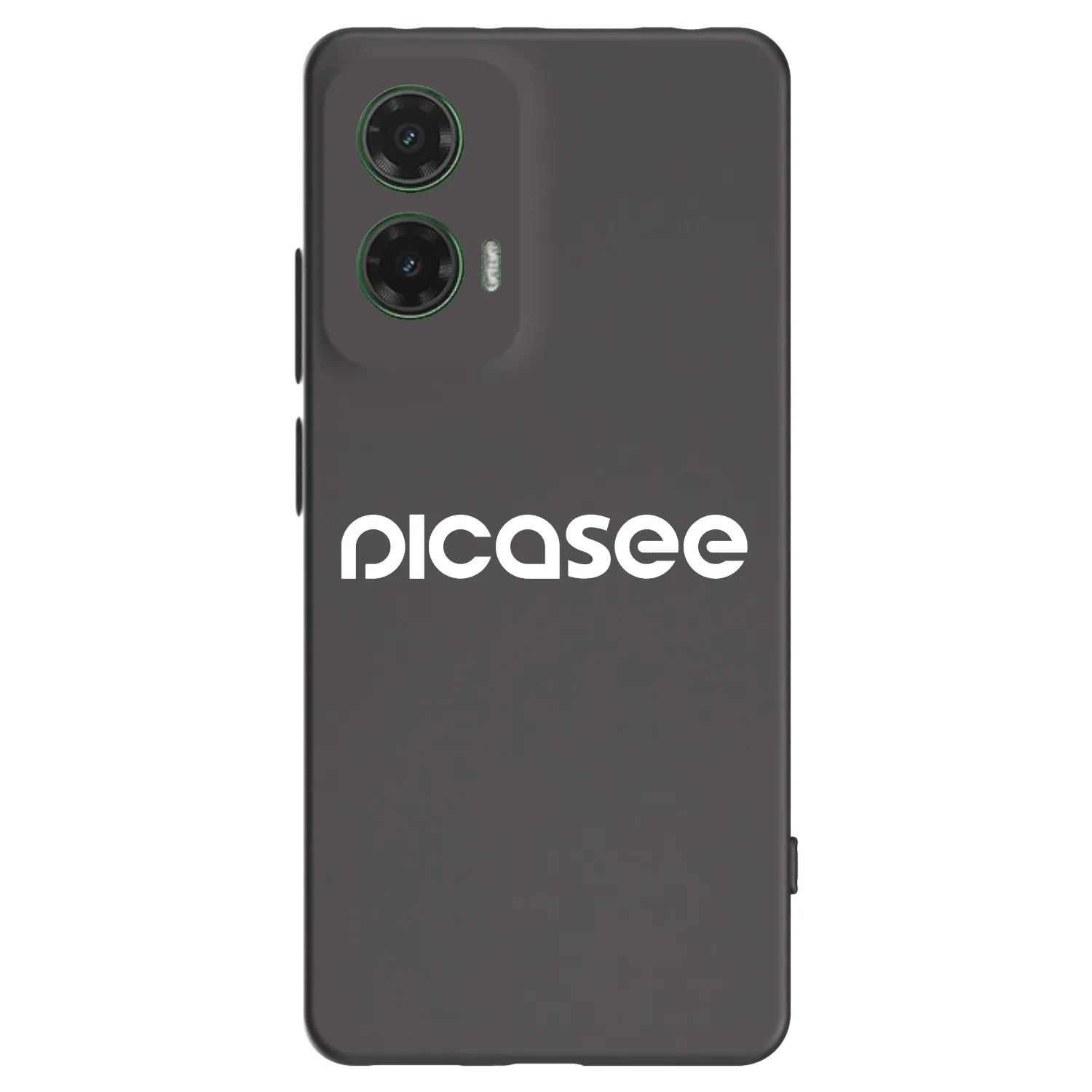 Picasee silikonski črni ovitek za Motorola Moto G35 5G - Picasee - new logo - white
