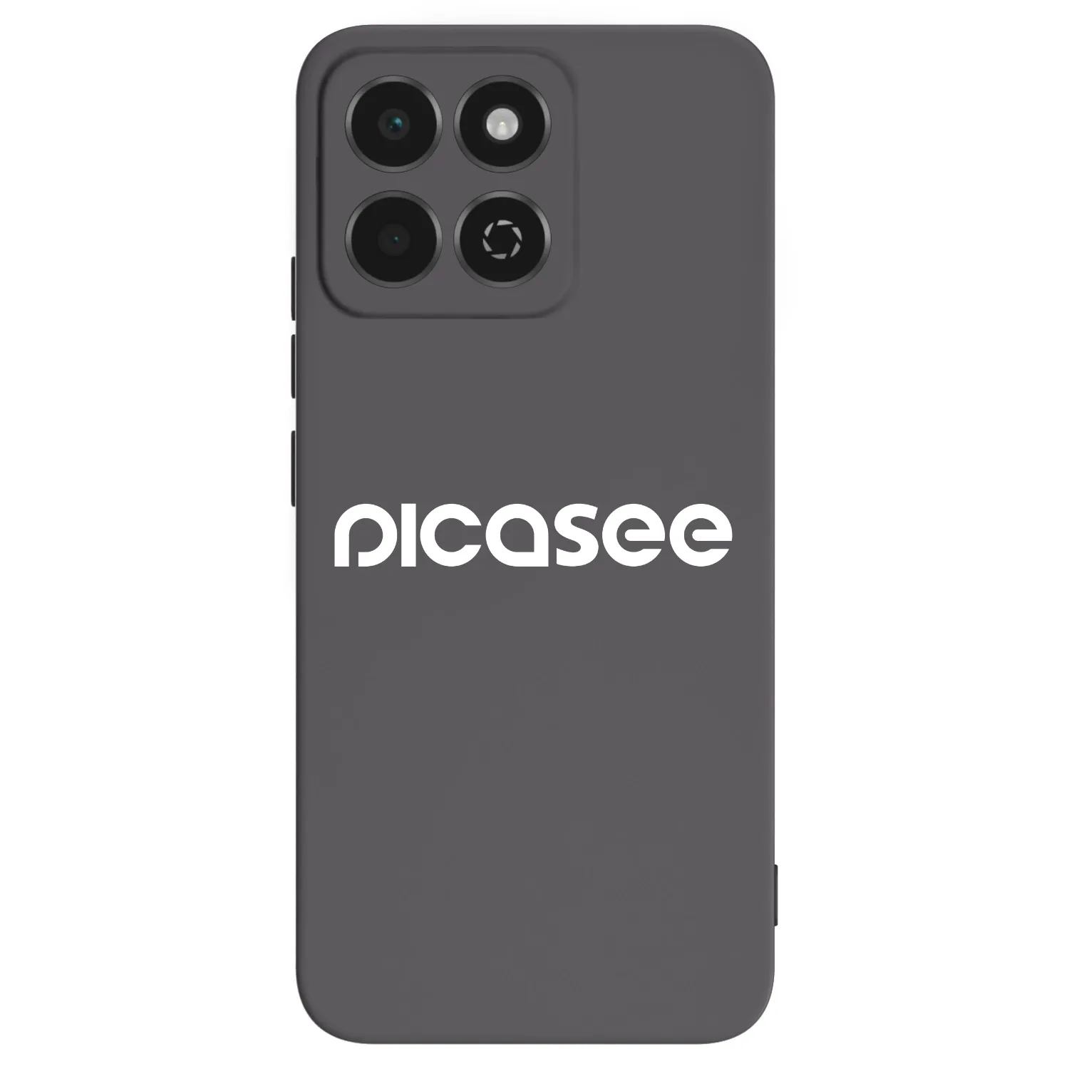 Picasee silikonski črni ovitek za Honor 200 Smart 5G - Picasee - new logo - white