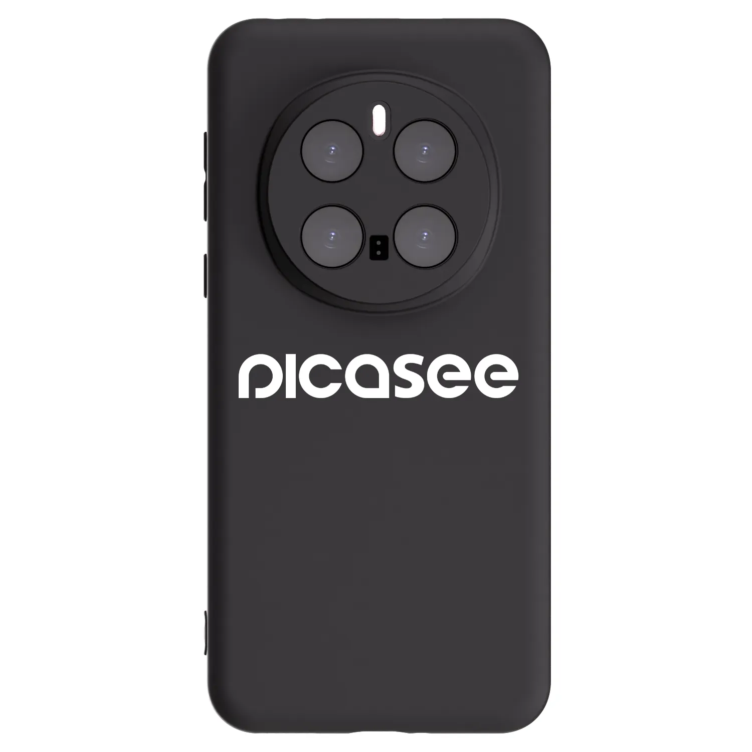 Picasee silikonski črni ovitek za Honor Magic7 Pro 5G - Picasee - new logo - white