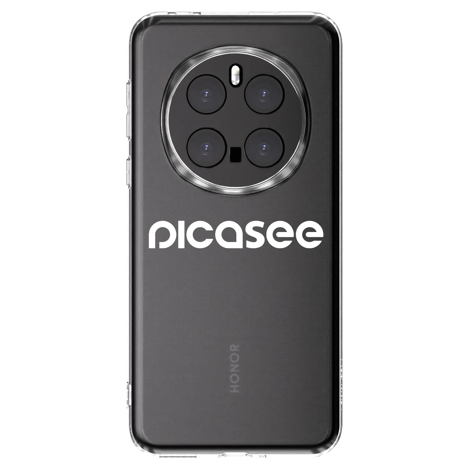 Picasee silikonski prozorni ovitek za Honor Magic7 Pro 5G - Picasee - new logo - white