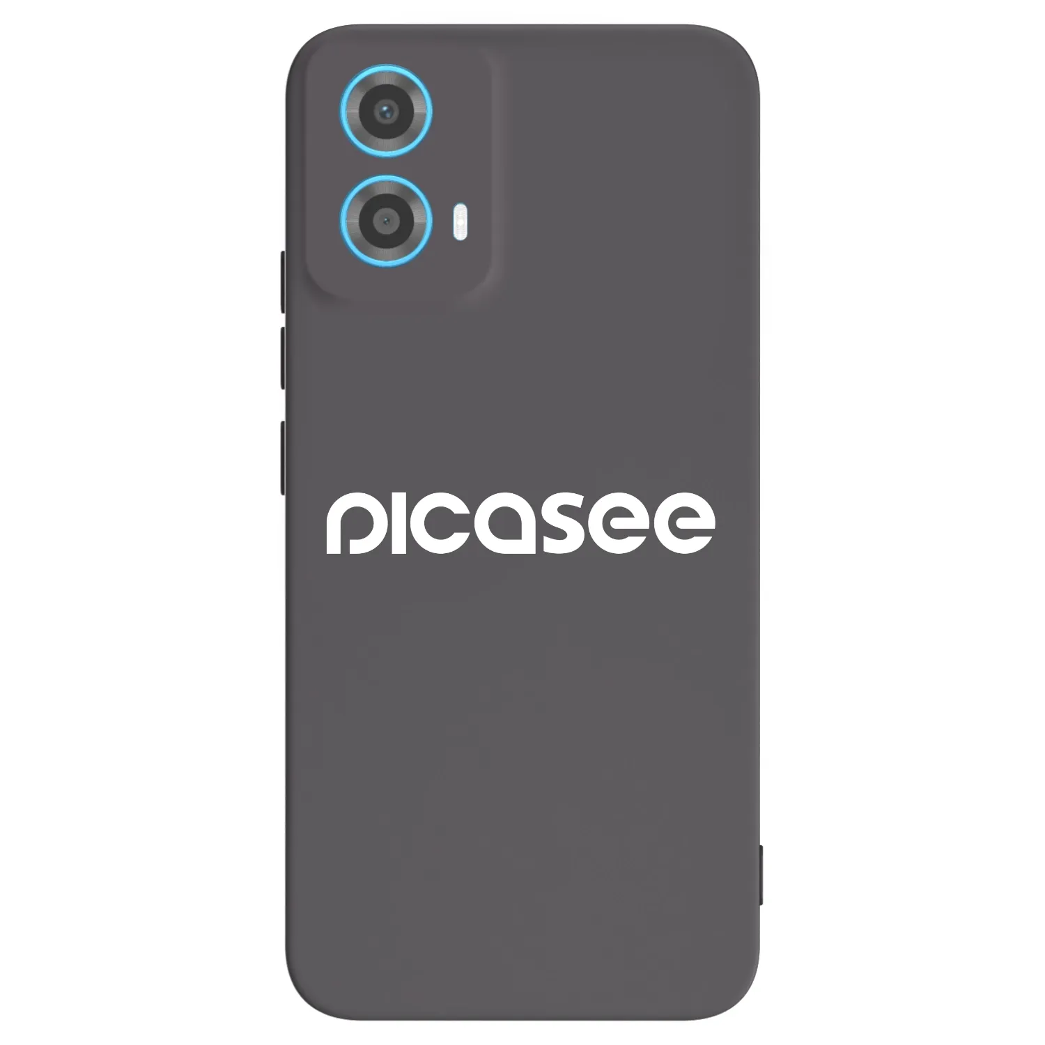 Picasee silikonski črni ovitek za Motorola Moto G34 5G - Picasee - new logo - white