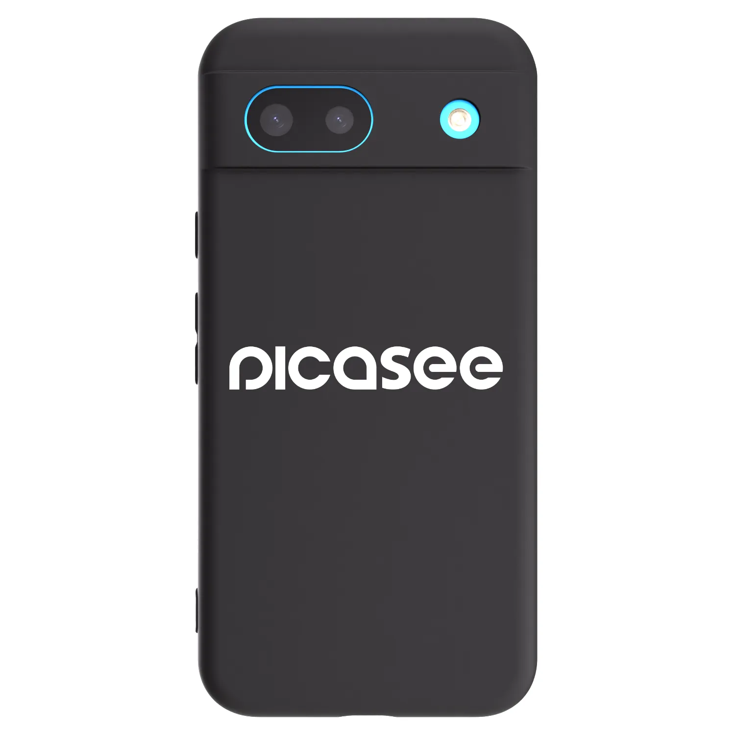 Picasee silikonski črni ovitek za Google Pixel 8 - Picasee - new logo - white