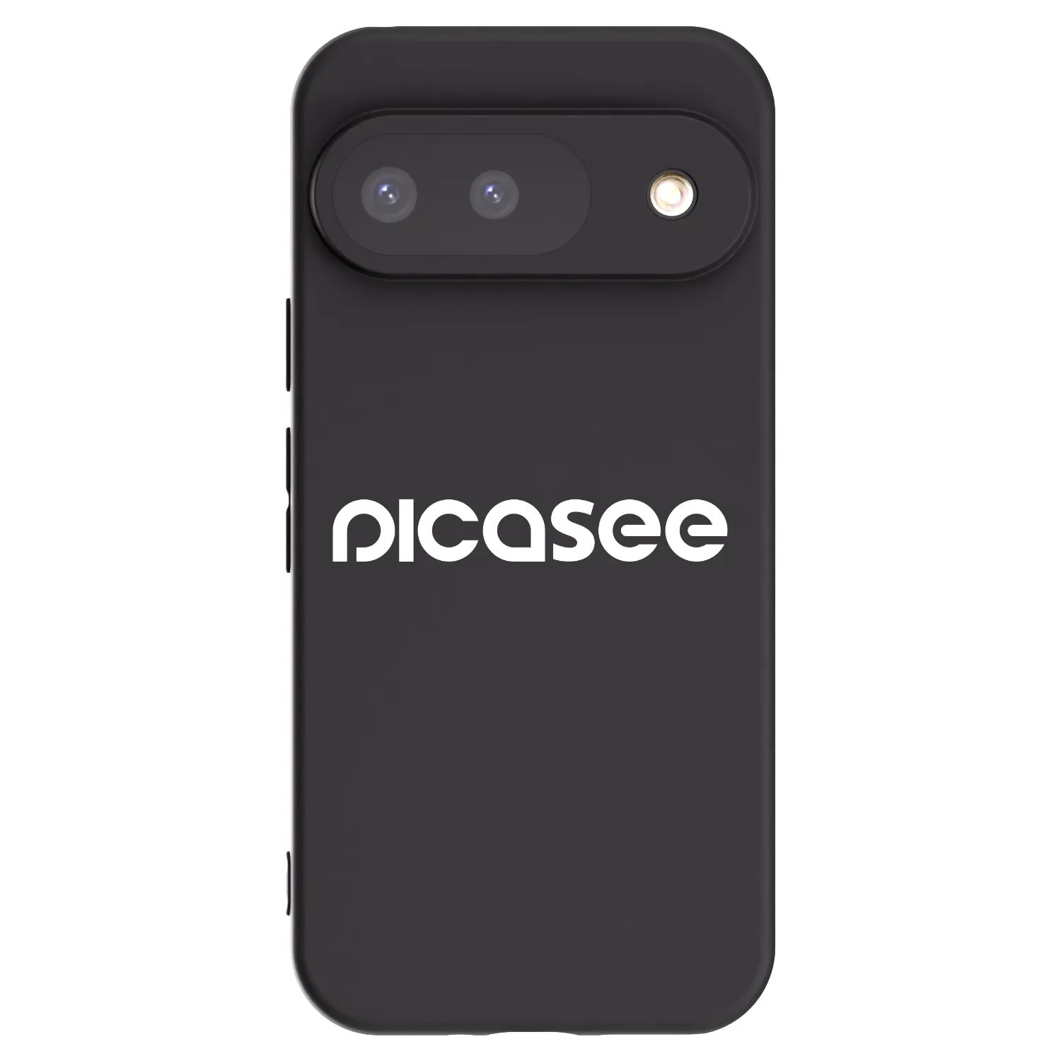 Picasee silikonski črni ovitek za Google Pixel 9 - Picasee - new logo - white