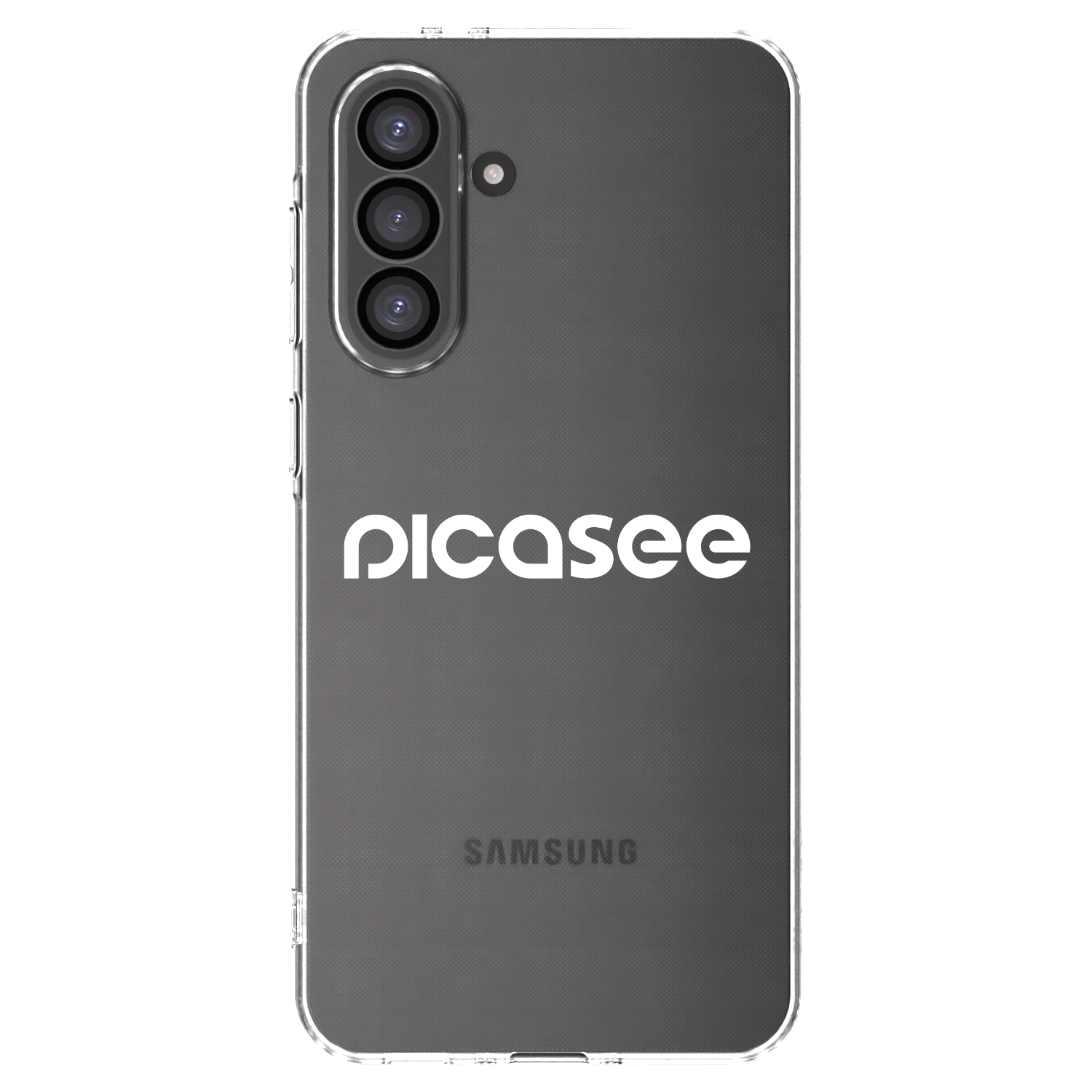 Picasee silikonski prozorni ovitek za Samsung Galaxy A36 5G - Picasee - new logo - white