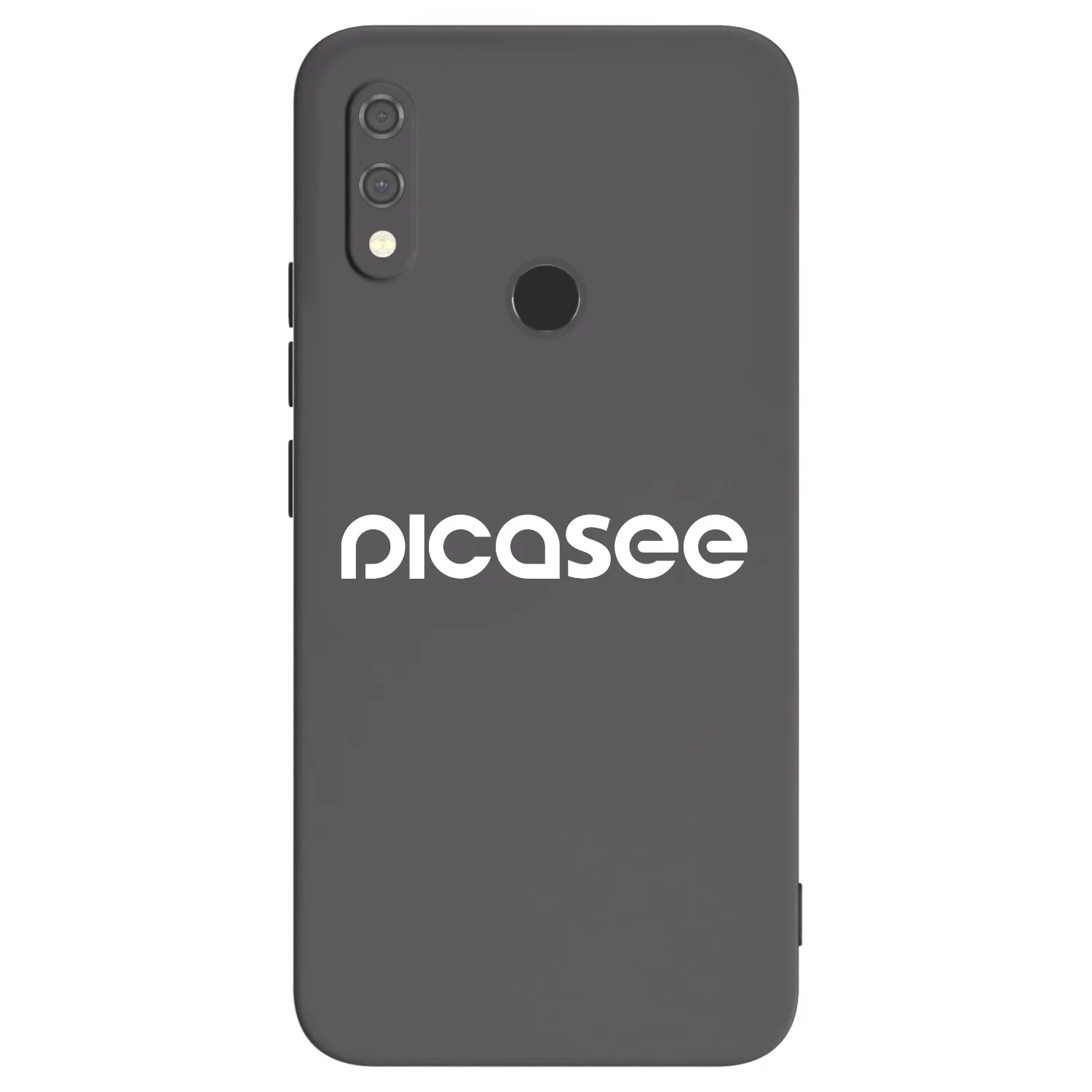 Picasee silikonski črni ovitek za Xiaomi Redmi Note 7 - Picasee - new logo - white