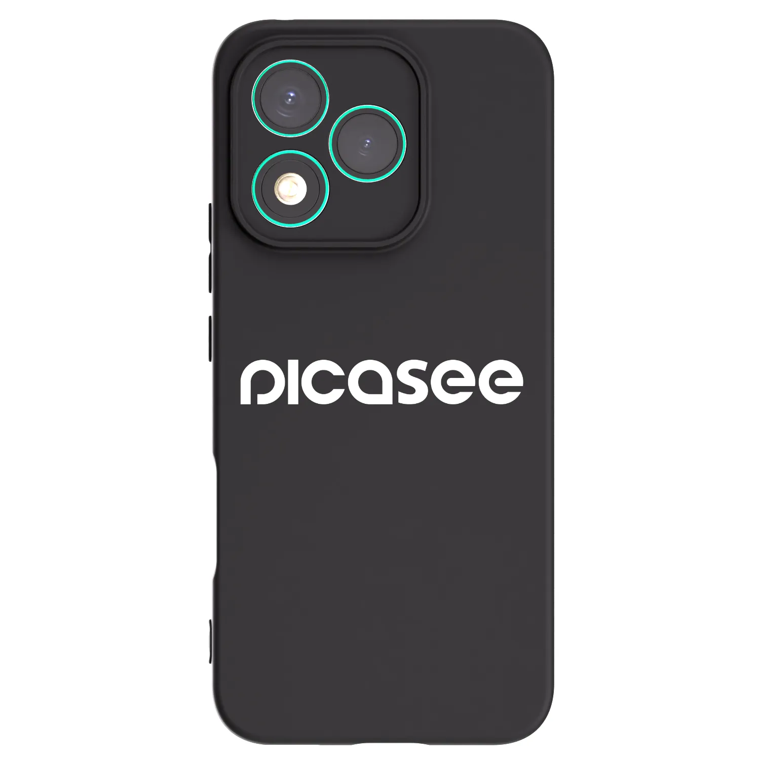Picasee silikonski črni ovitek za Honor 400 Lite 5G - Picasee - new logo - white