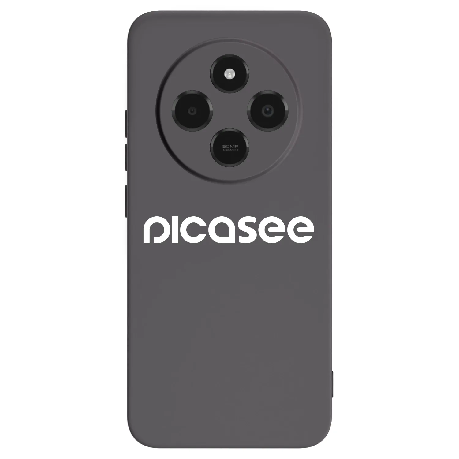 Picasee silikonski črni ovitek za Xiaomi Poco C75 - Picasee - new logo - white