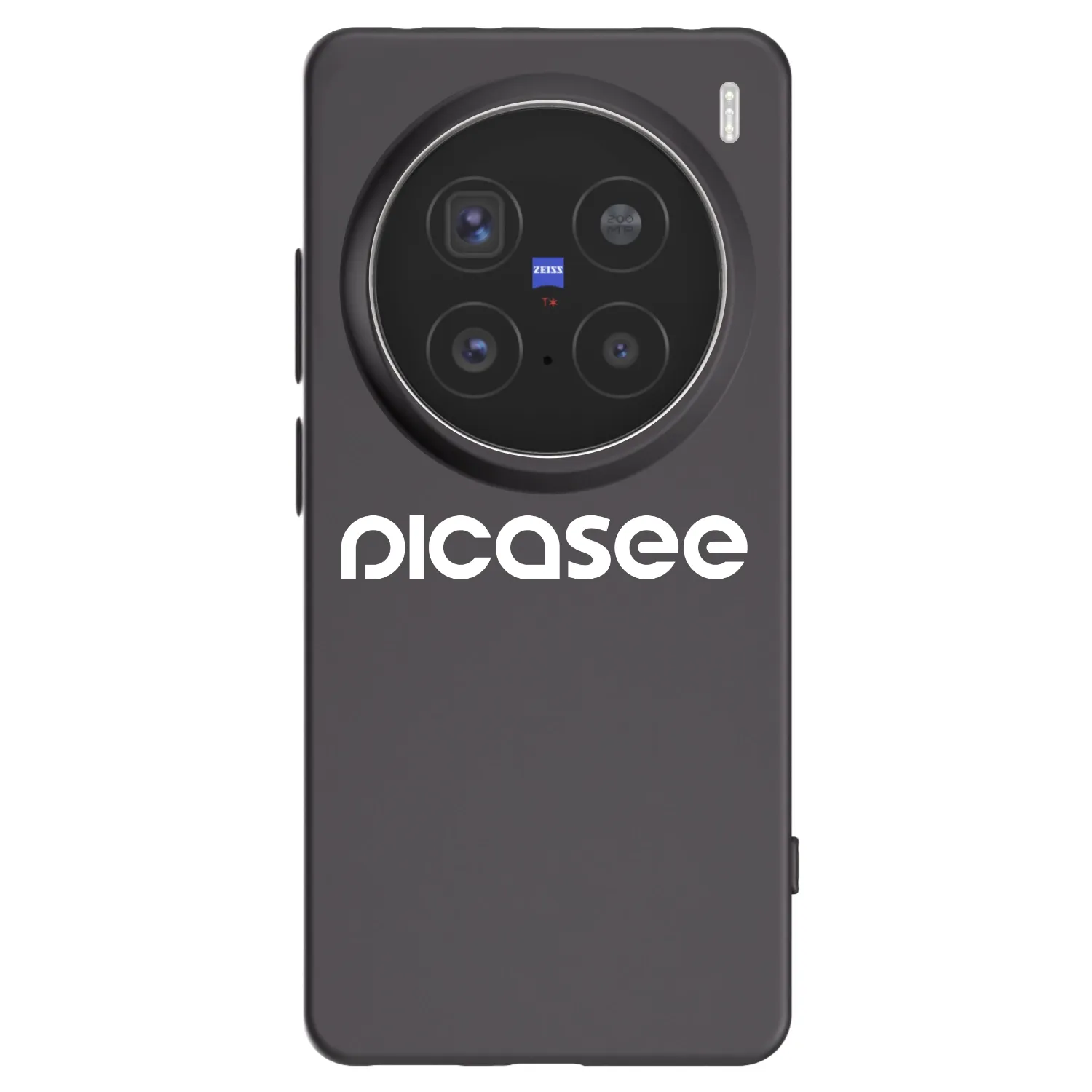 Picasee silikonski črni ovitek za Vivo X200 Pro - Picasee - new logo - white