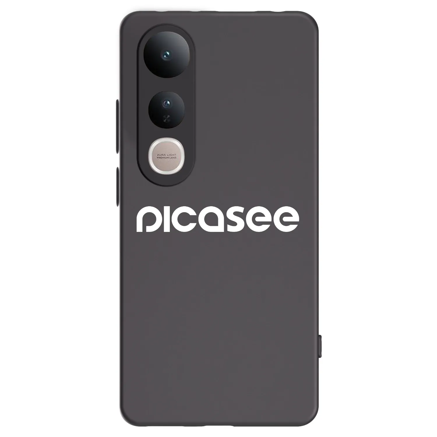 Picasee silikonski črni ovitek za Vivo V50 Lite 5G - Picasee - new logo - white
