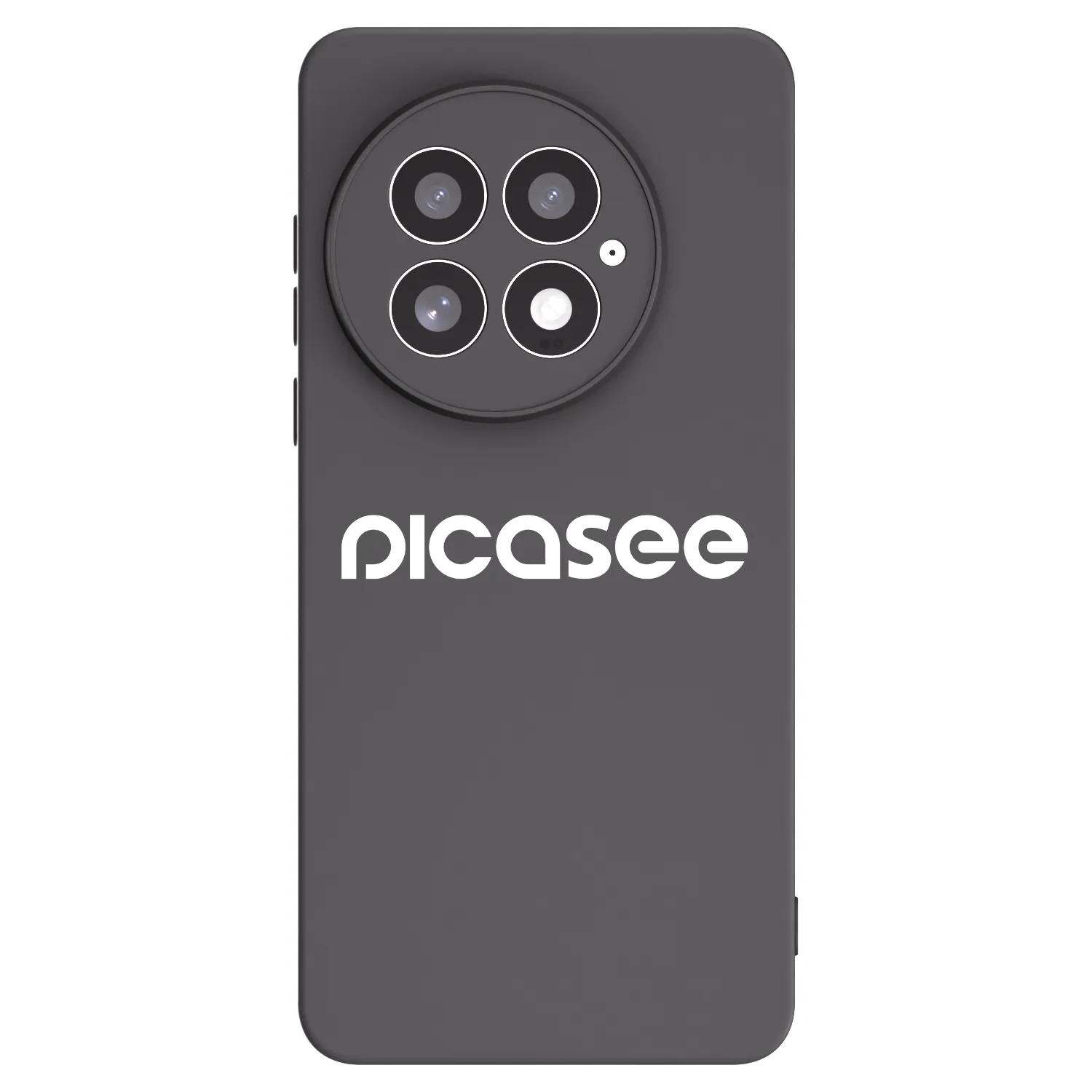 Picasee silikonski črni ovitek za OnePlus 13 5G - Picasee - new logo - white