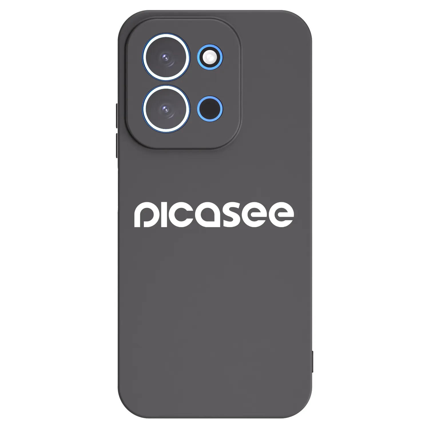 Picasee silikonski črni ovitek za Xiaomi Redmi 15C 4G - Picasee - new logo - white