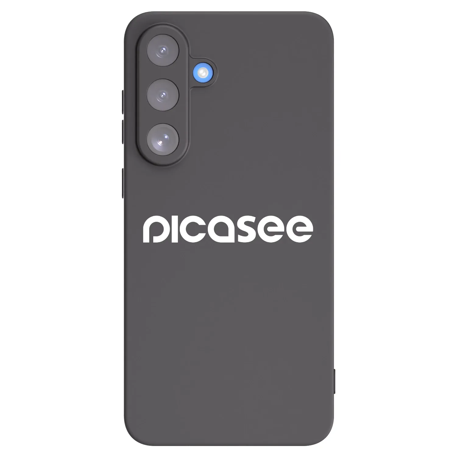 Picasee silikonski črni ovitek za Samsung Galaxy S25 FE 5G - Picasee - new logo - white