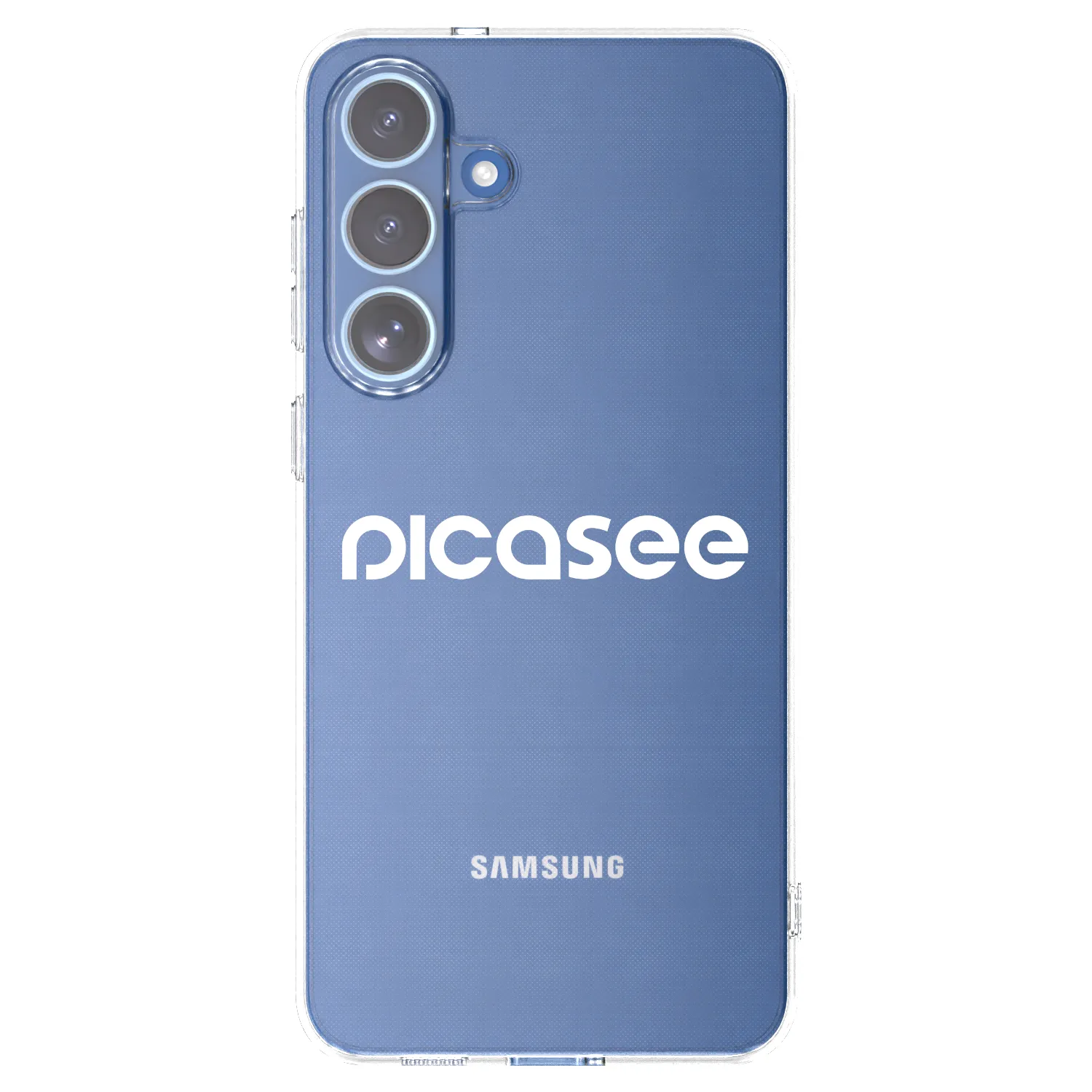 Picasee silikonski prozorni ovitek za Samsung Galaxy S25 FE 5G - Picasee - new logo - white