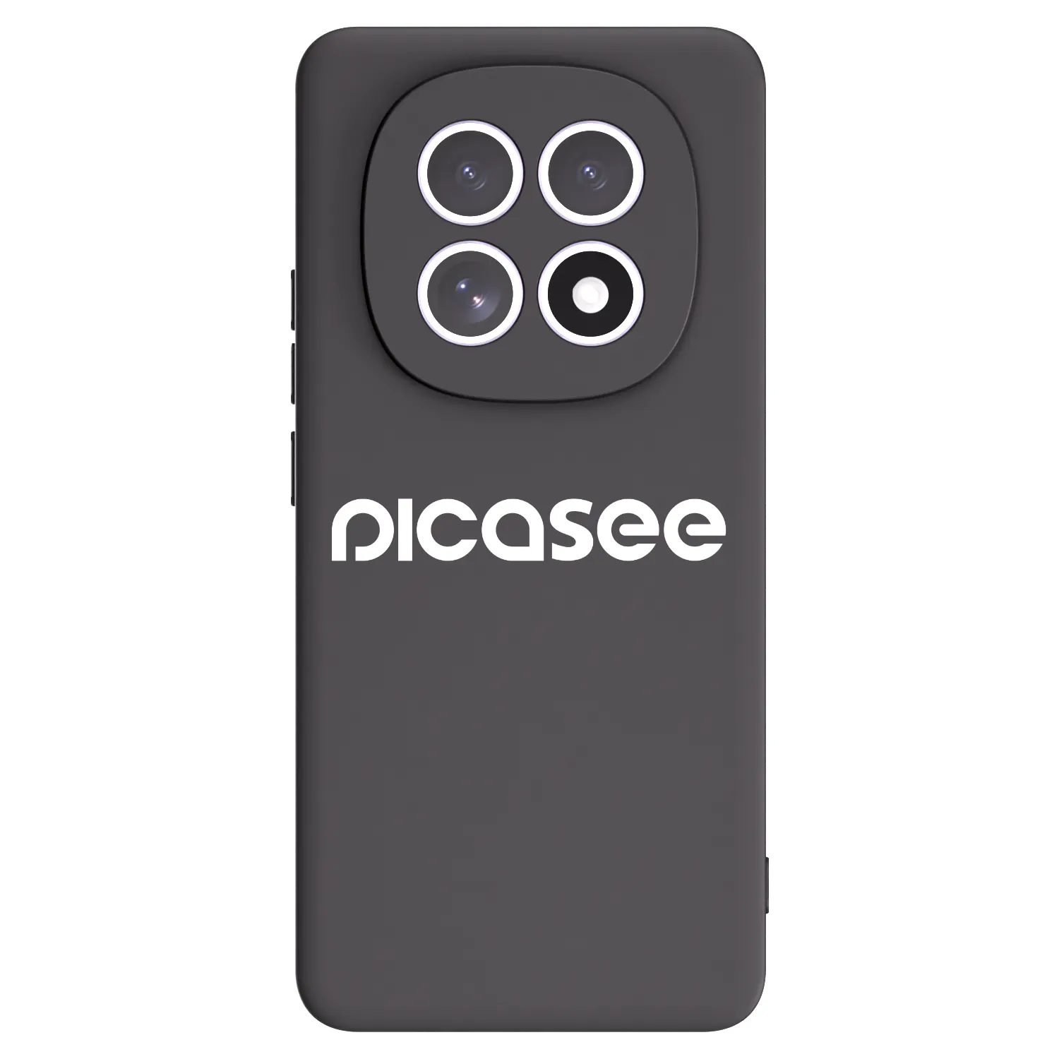 Picasee silikonski črni ovitek za Xiaomi Redmi Note 15 - Picasee - new logo - white