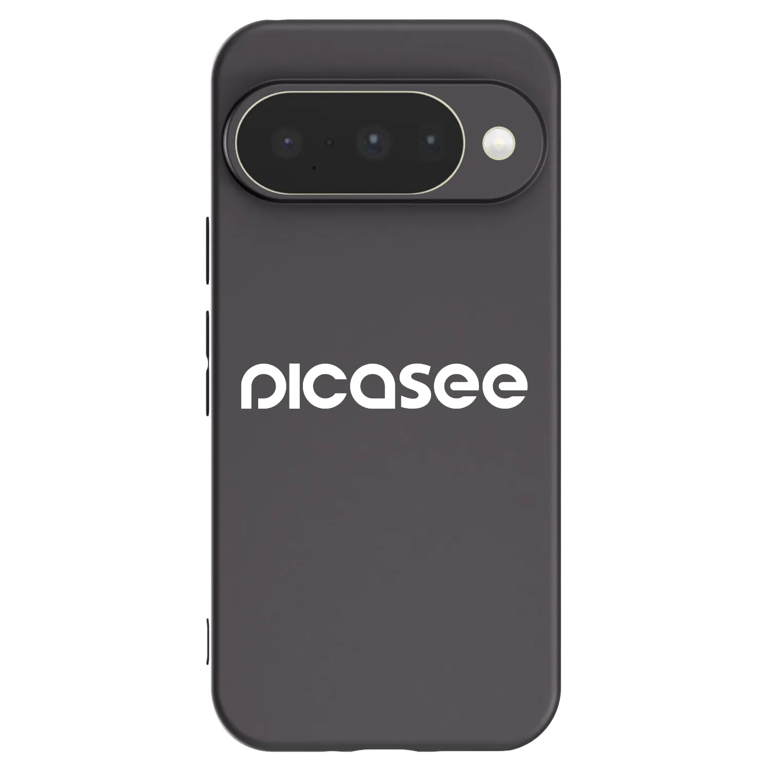 Picasee silikonski črni ovitek za Google Pixel 10 - Picasee - new logo - white