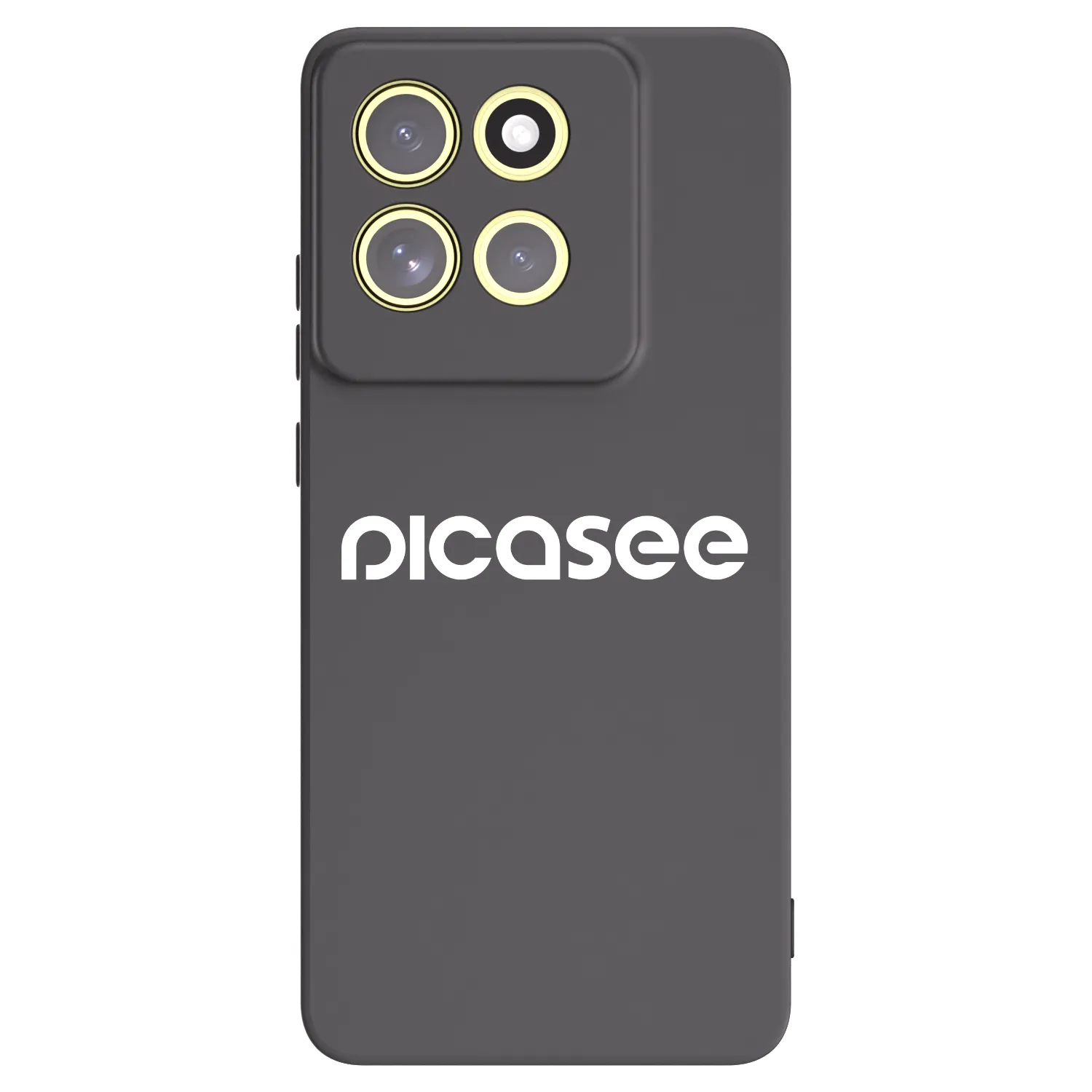 Picasee silikonski črni ovitek za Motorola Moto G86 Power 5G - Picasee - new logo - white