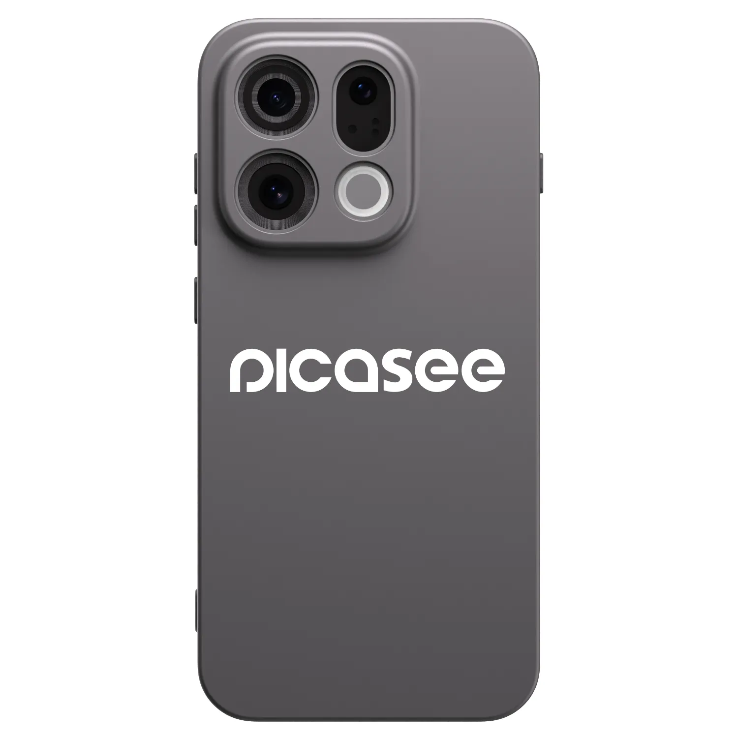 Picasee silikonski črni ovitek za OPPO Find X9 - Picasee - new logo - white