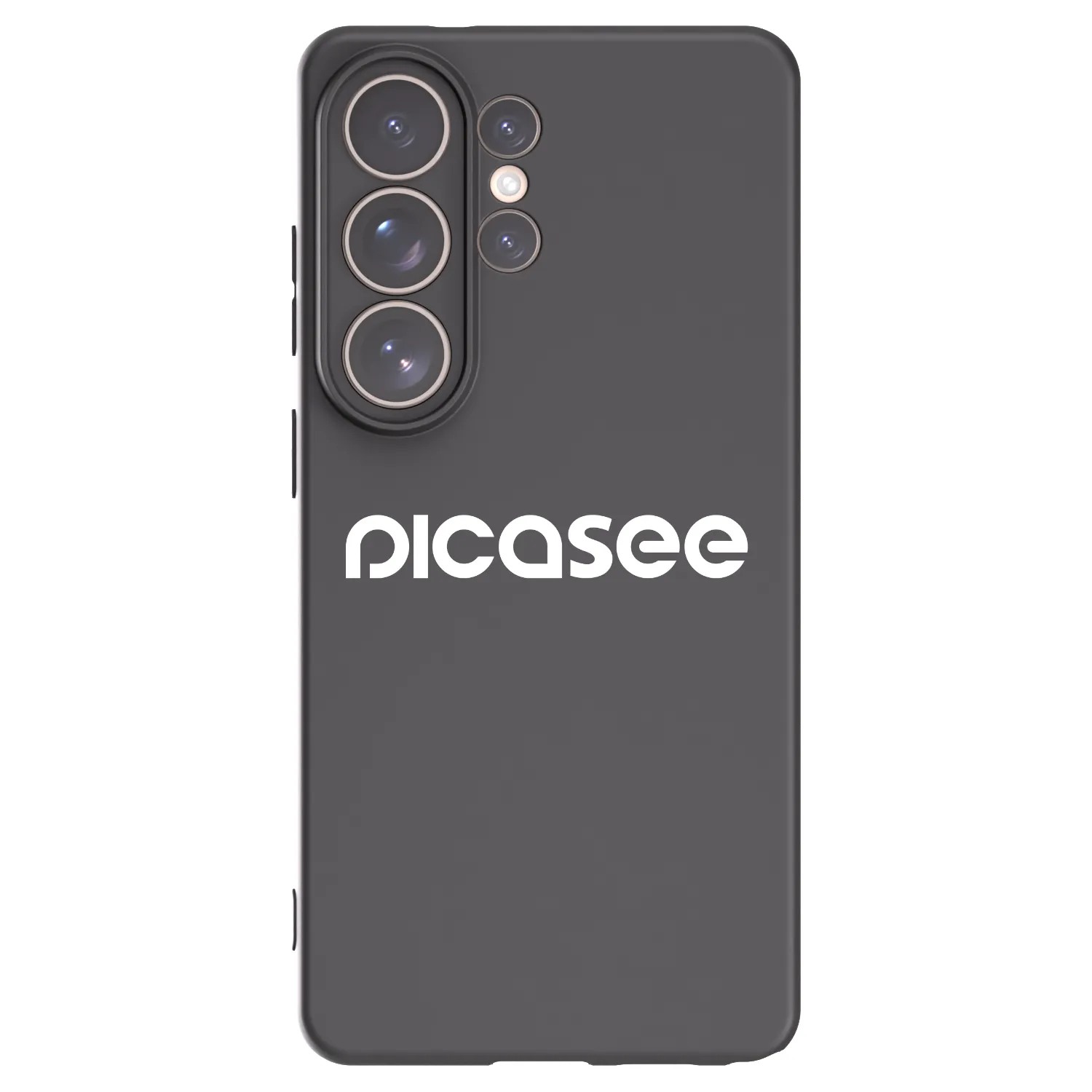 Picasee silikonski črni ovitek za Samsung Galaxy S26 Ultra - Picasee - new logo - white