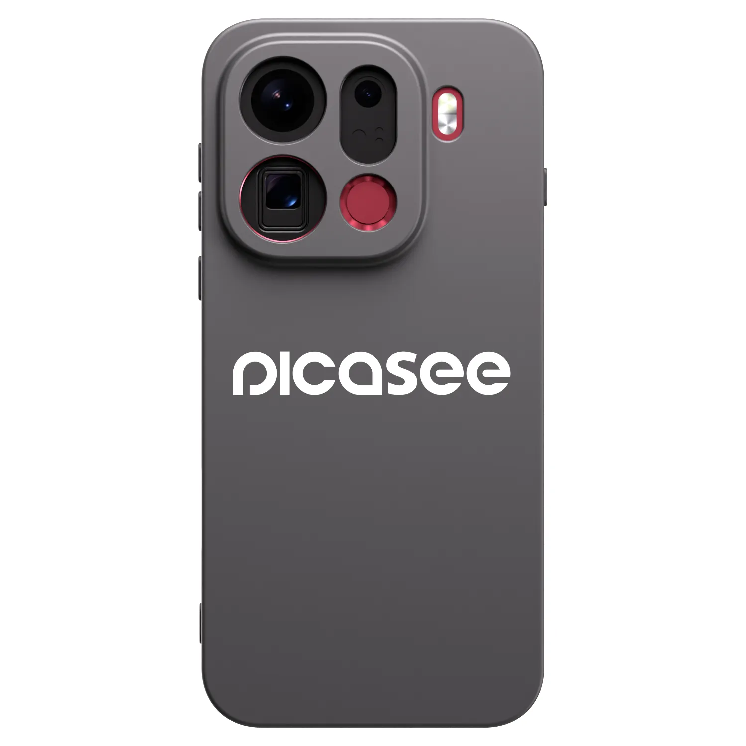 Picasee silikonski črni ovitek za OPPO Find X9 Pro - Picasee - new logo - white