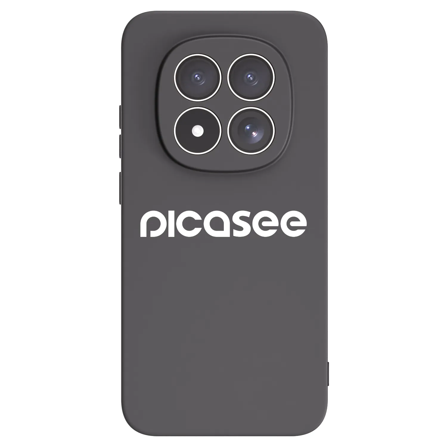 Picasee silikonski črni ovitek za Xiaomi Redmi Note 15 Pro 5G - Picasee - new logo - white