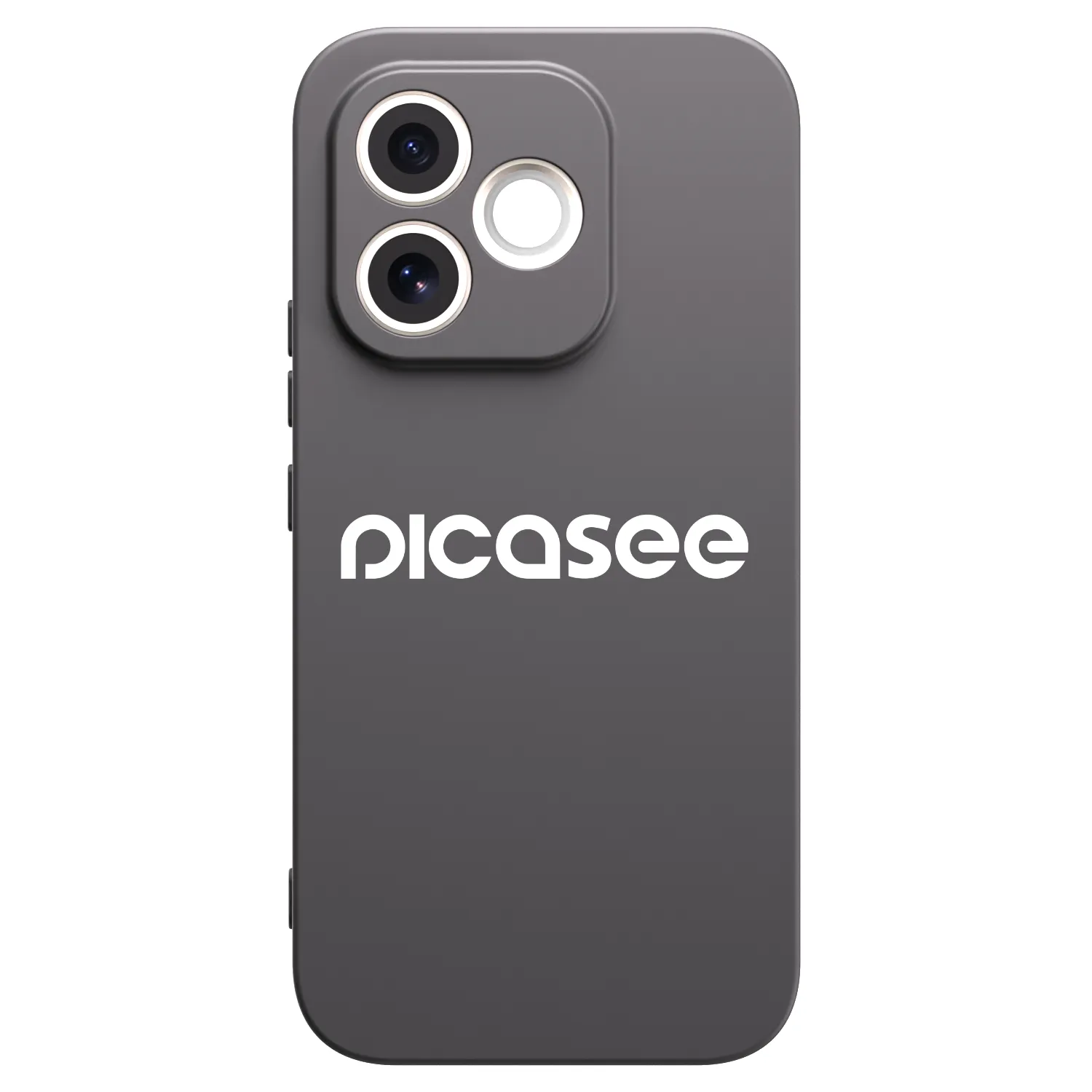 Picasee silikonski črni ovitek za Honor 600 Lite - Picasee - new logo - white