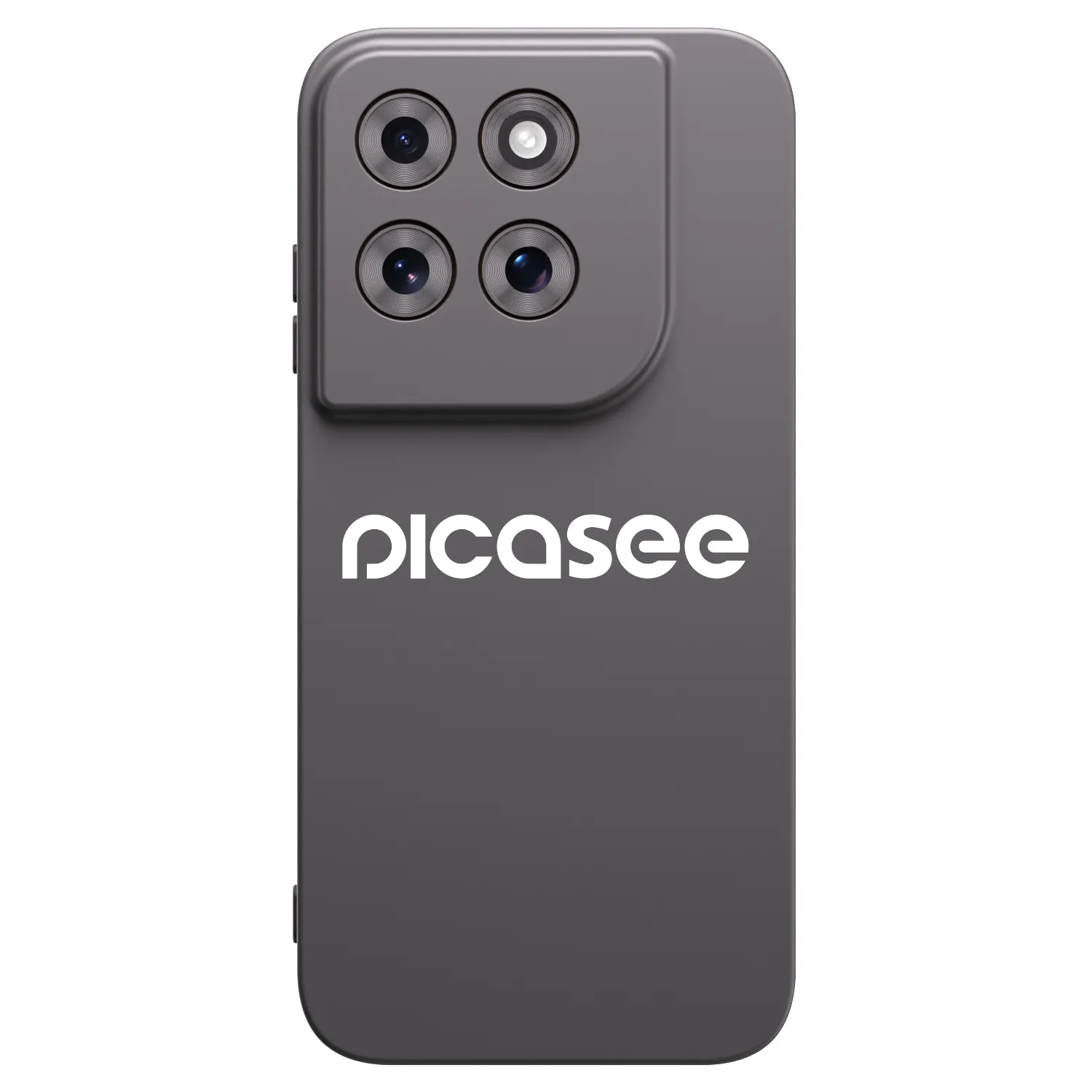 Picasee silikonski črni ovitek za Motorola Moto G77 - Picasee - new logo - white