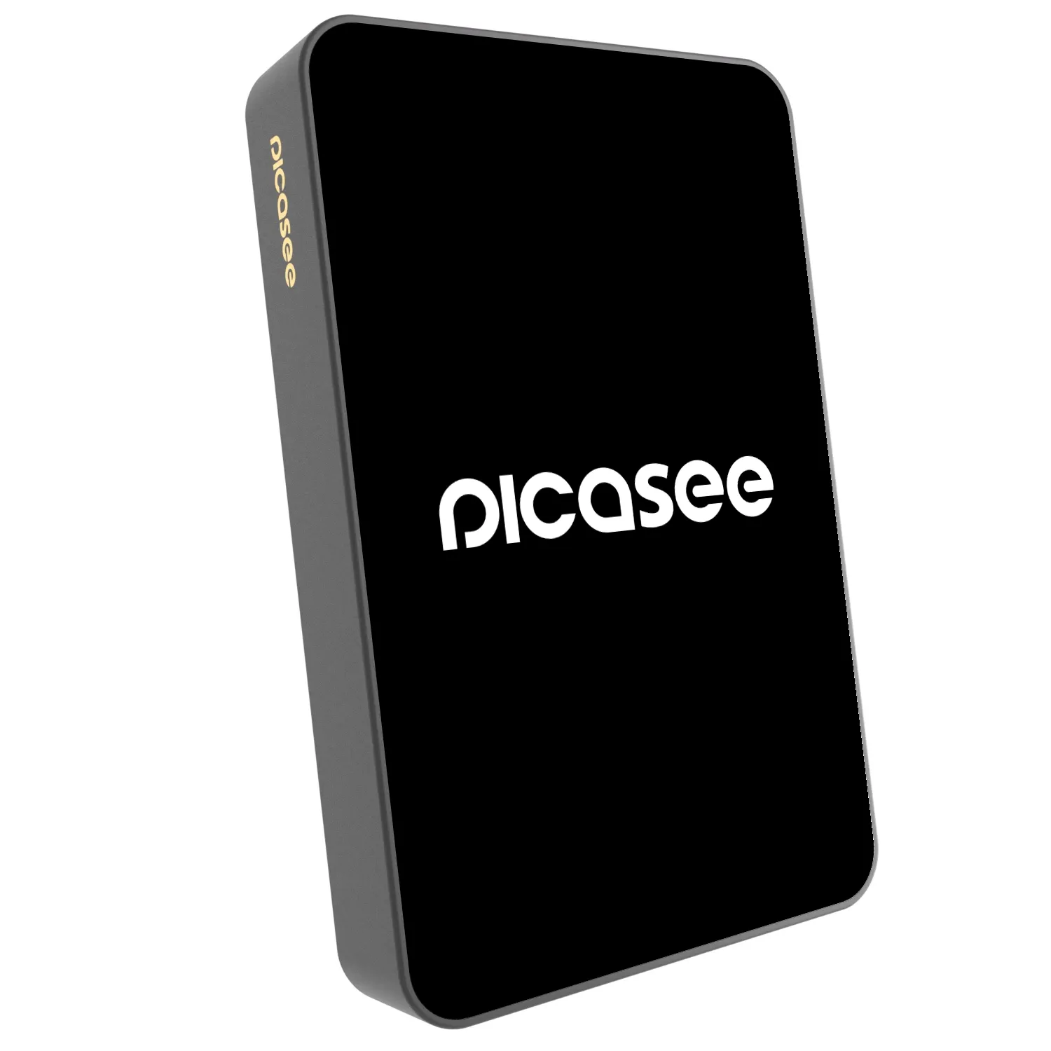 Picasee Prenosna baterija z MagSafe 10 000 mAh Siva - Picasee - new logo - white