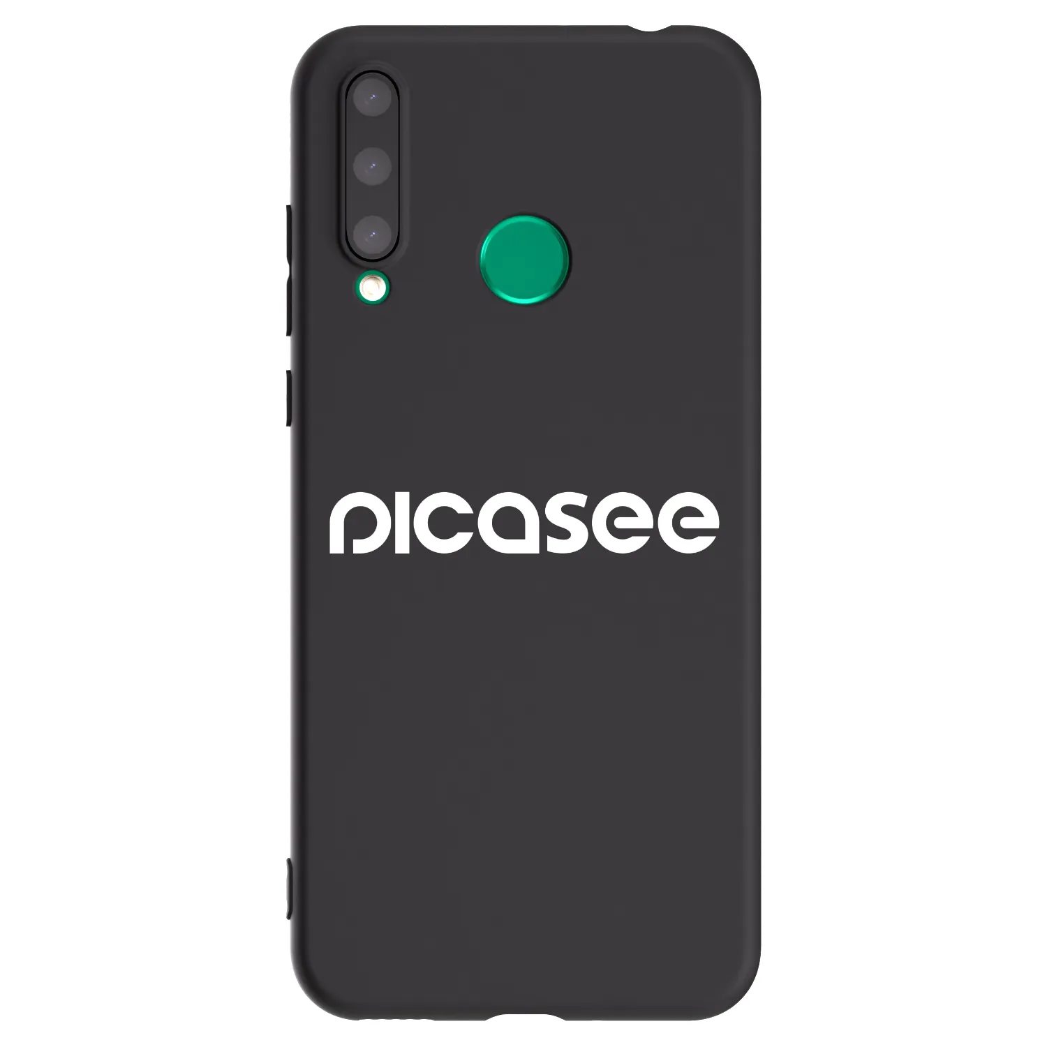Picasee silikonski črni ovitek za Honor 20 Lite - Picasee - new logo - white