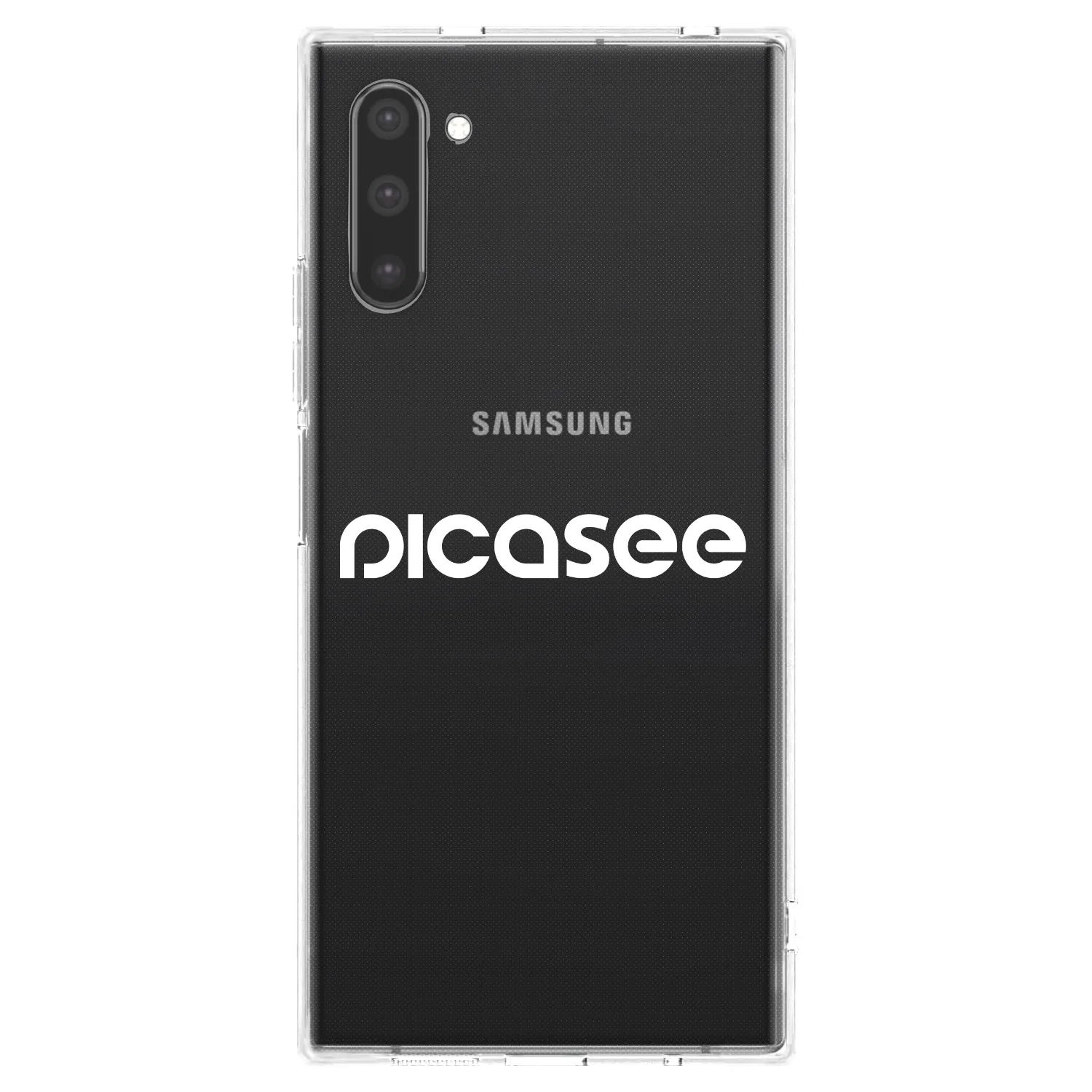 Picasee silikonski prozorni ovitek za Samsung Galaxy Note 10 N970F - Picasee - new logo - white