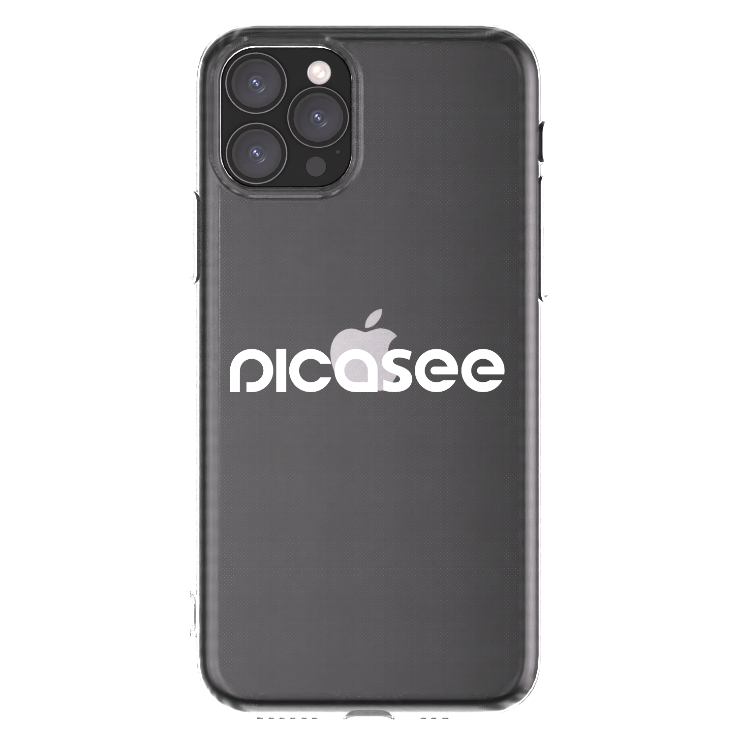 Picasee silikonski prozorni ovitek za Apple iPhone 11 Pro - Picasee - new logo - white