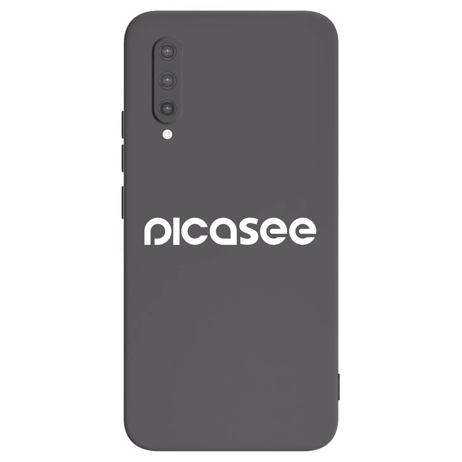Picasee silikonski črni ovitek za Xiaomi Mi 9 Lite - Picasee - new logo - white