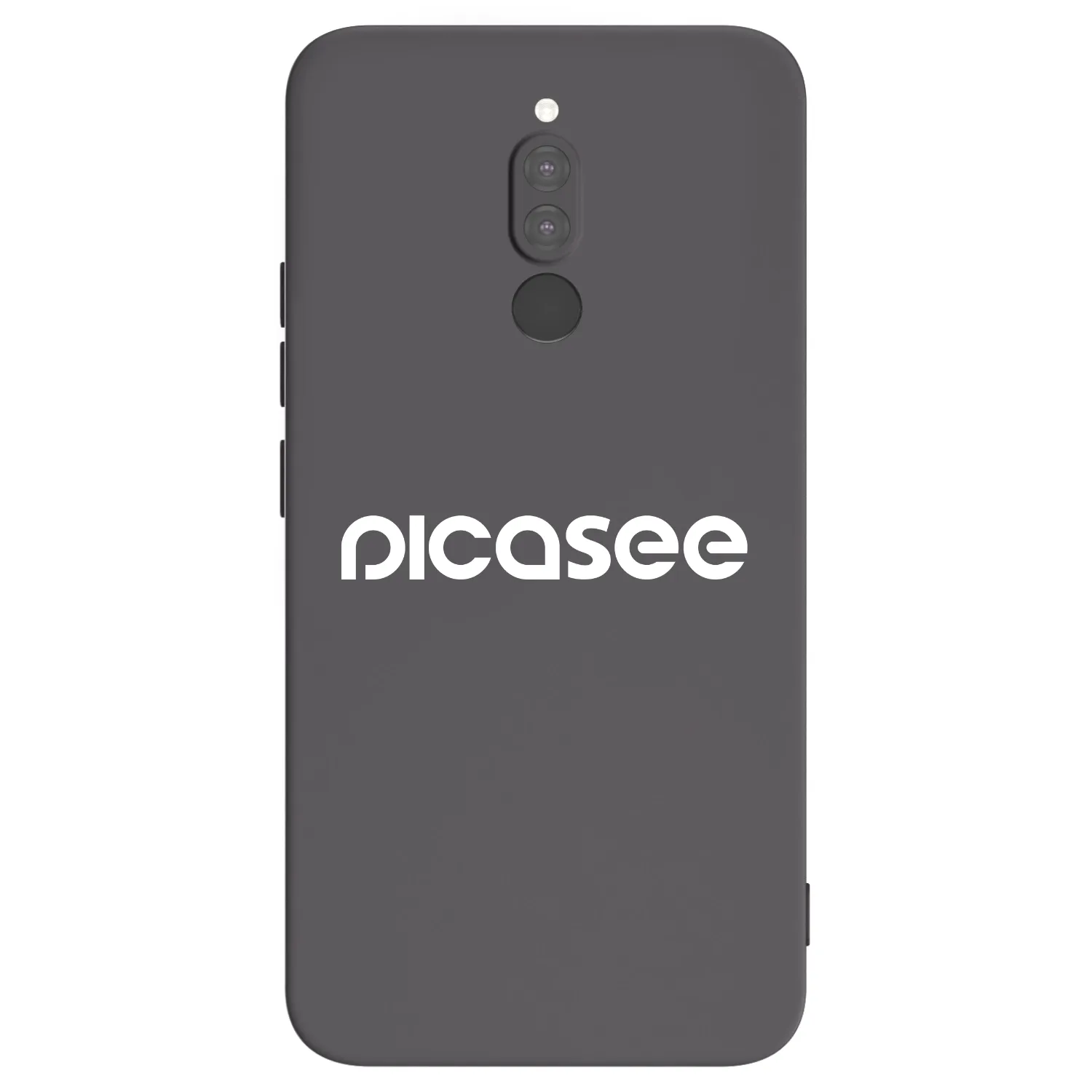 Picasee silikonski črni ovitek za Xiaomi Redmi 8 - Picasee - new logo - white