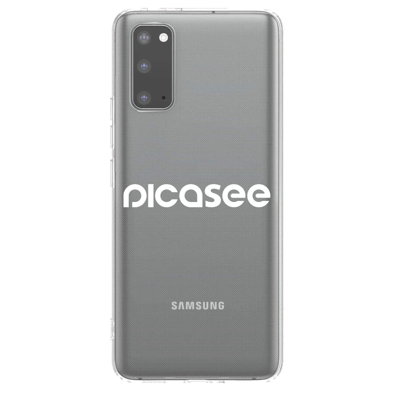 Picasee silikonski prozorni ovitek za Samsung Galaxy S20 G980F - Picasee - new logo - white