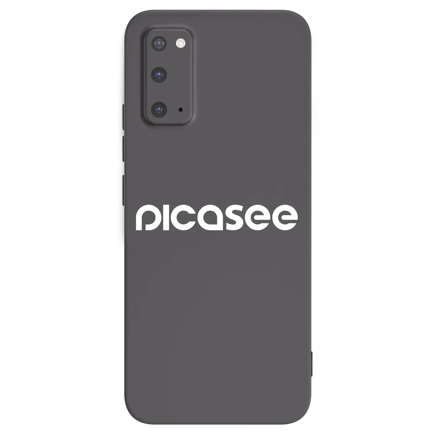Picasee silikonski črni ovitek za Samsung Galaxy S20 G980F - Picasee - new logo - white