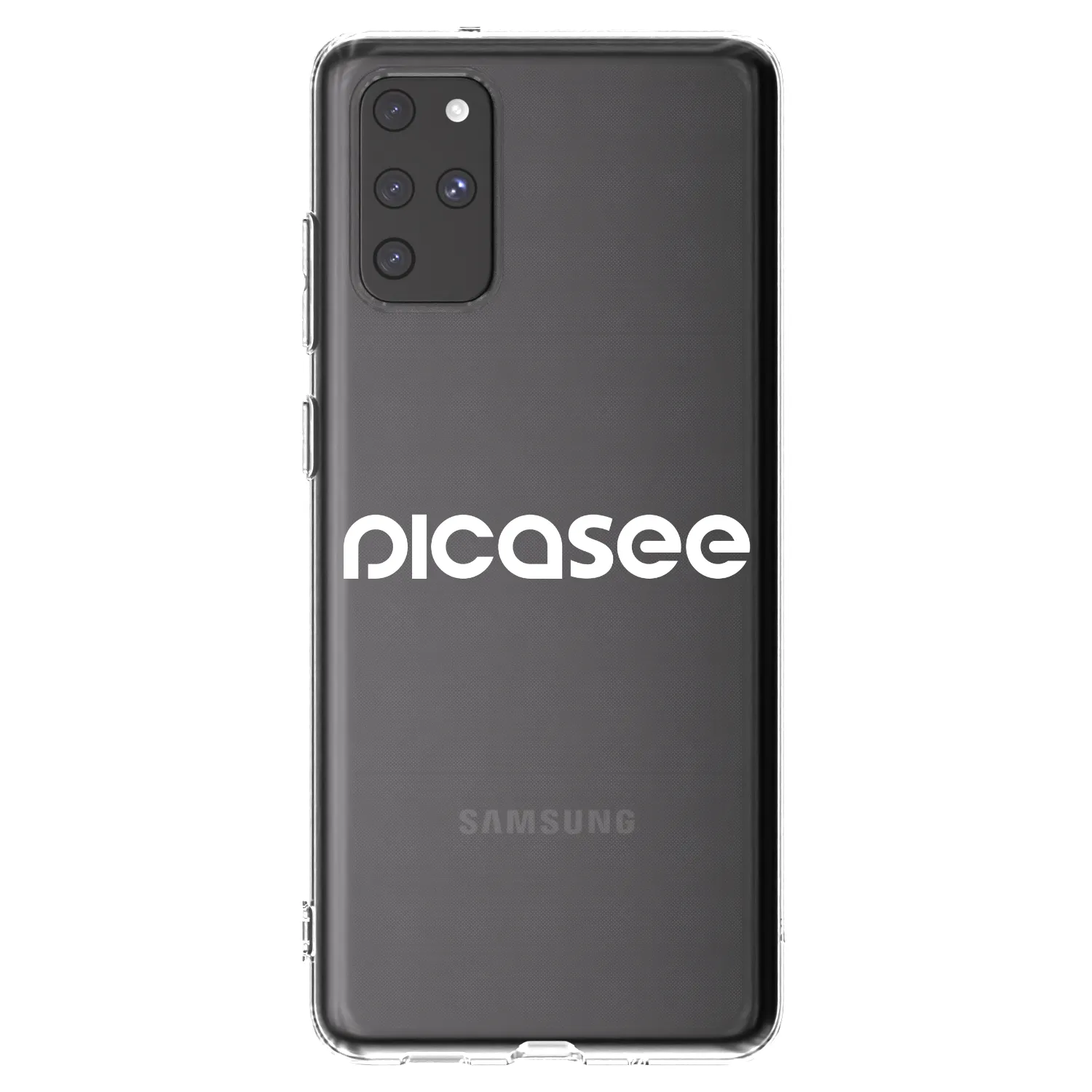 Picasee silikonski prozorni ovitek za Samsung Galaxy S20+ G985F - Picasee - new logo - white