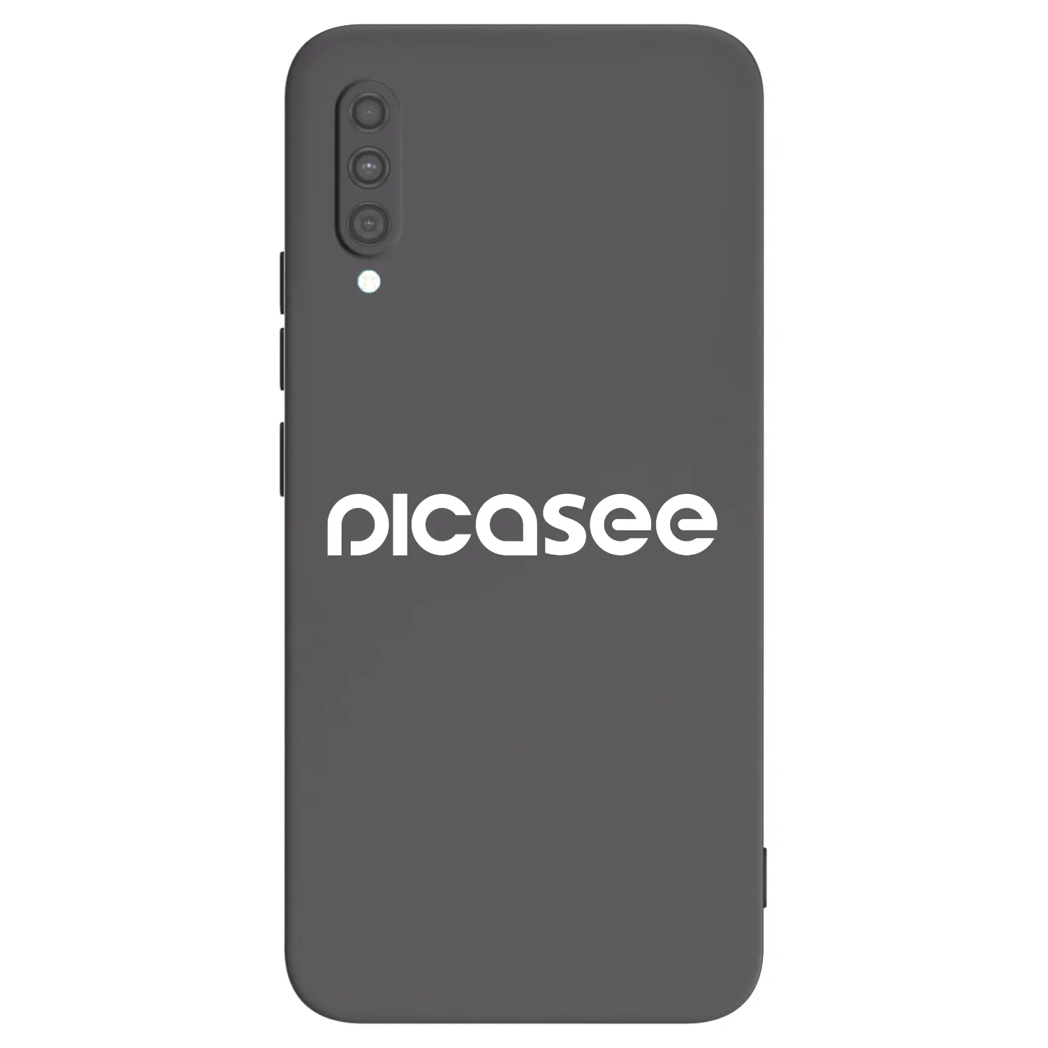 Picasee silikonski črni ovitek za Samsung Galaxy A30s A307F - Picasee - new logo - white