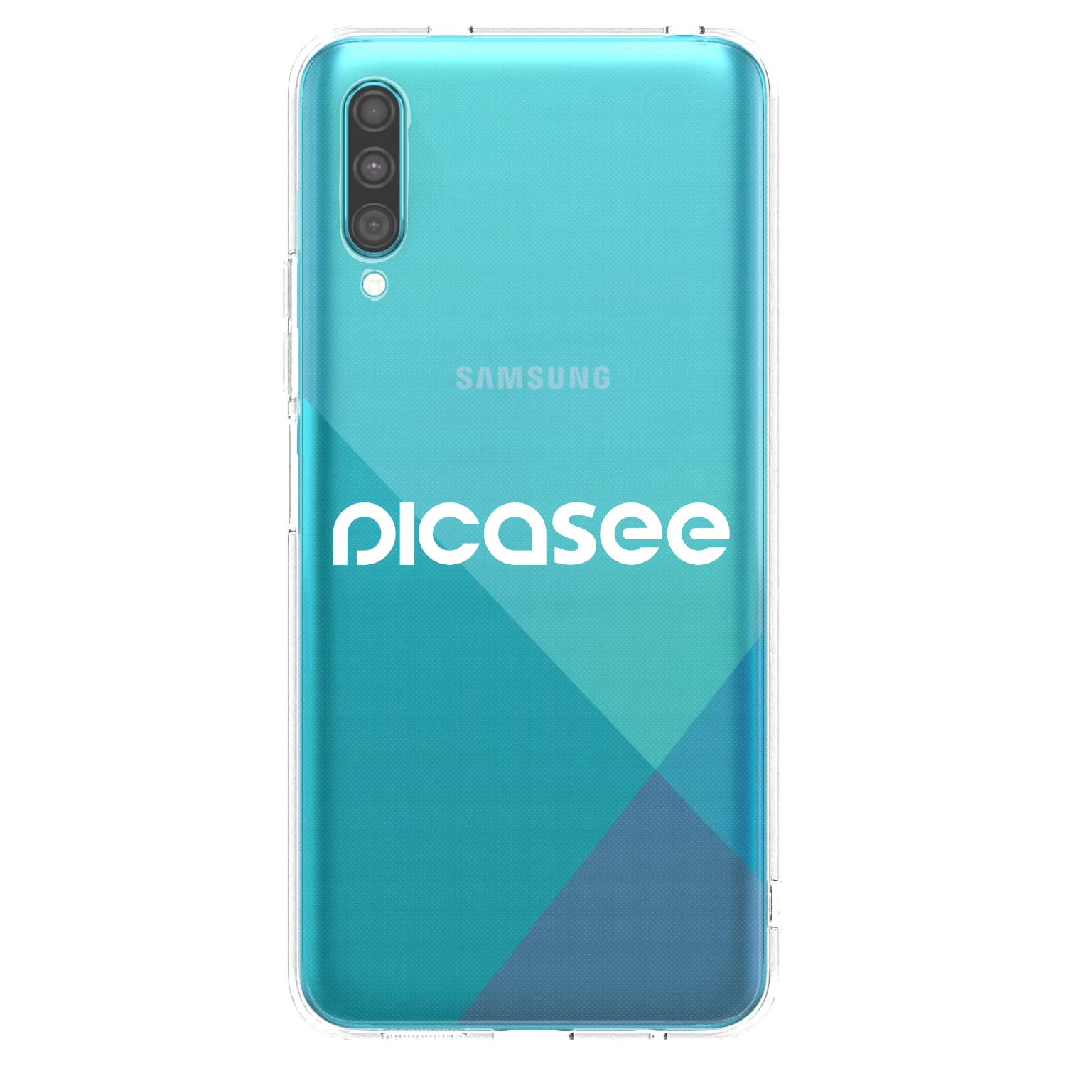 Picasee silikonski prozorni ovitek za Samsung Galaxy A30s A307F - Picasee - new logo - white