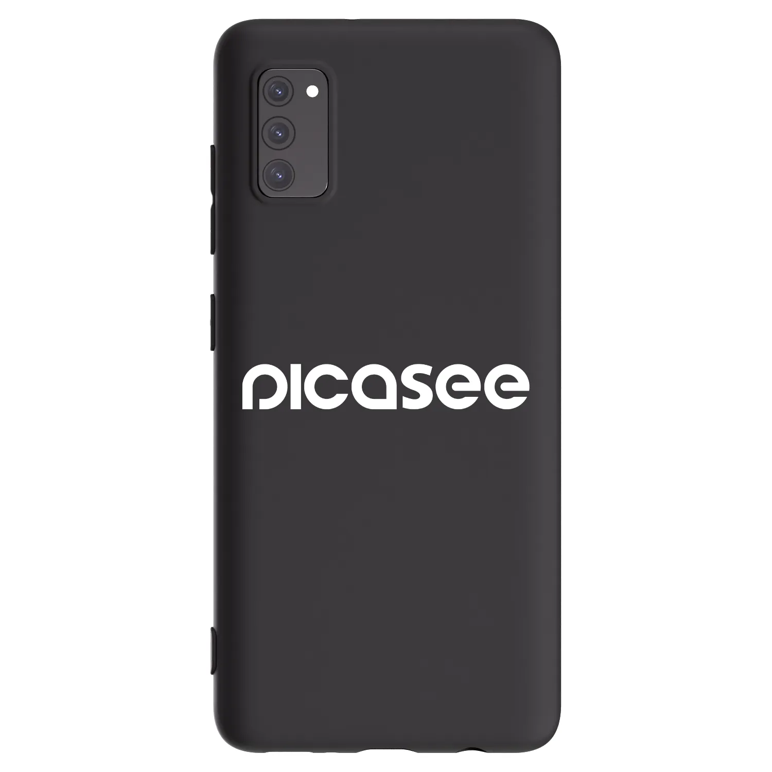 Picasee silikonski črni ovitek za Samsung Galaxy A41 A415F - Picasee - new logo - white