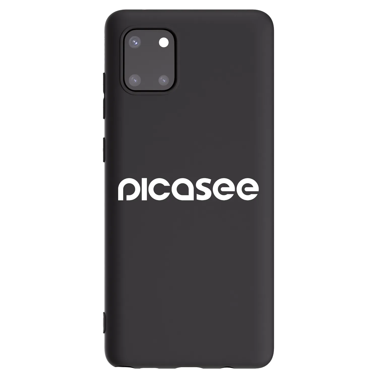 Picasee silikonski črni ovitek za Samsung Galaxy Note 10 Lite N770F - Picasee - new logo - white