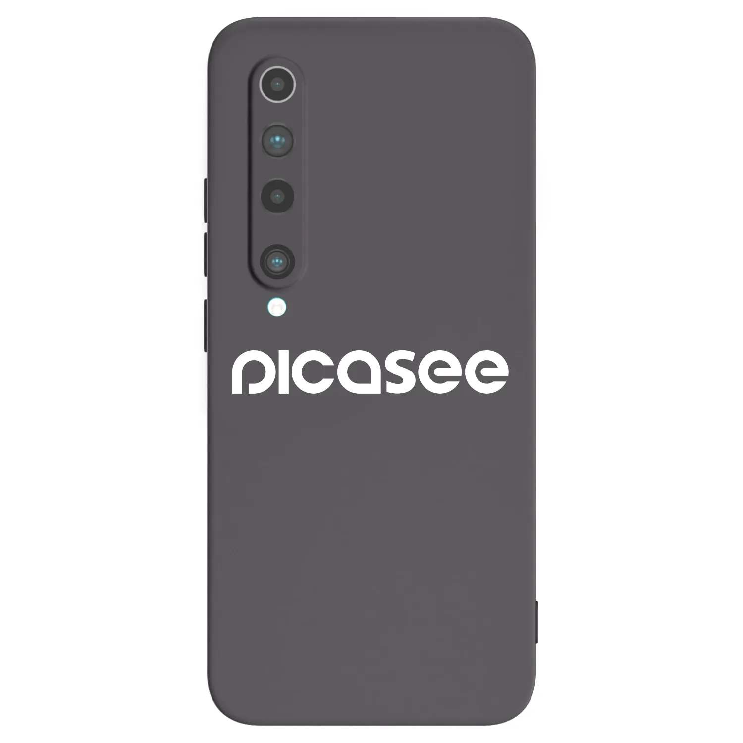 Picasee silikonski črni ovitek za Xiaomi Mi 10 - Picasee - new logo - white