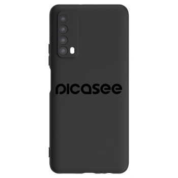 Picasee silikonski črni ovitek za Huawei P Smart 2021 - Picasee - new logo - black