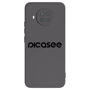 Picasee silikonski črni ovitek za Xiaomi Mi 10T Lite - Picasee - new logo - black