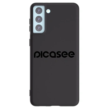 Picasee silikonski črni ovitek za Samsung Galaxy S21+ 5G G996F - Picasee - new logo - black