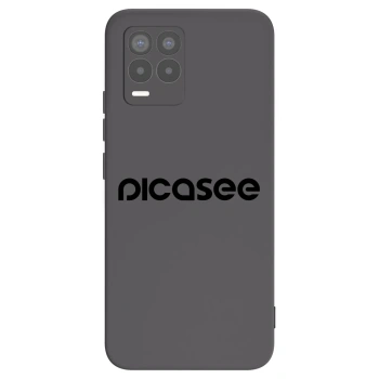 Ovitek za Realme 8 4G - Picasee - new logo - black