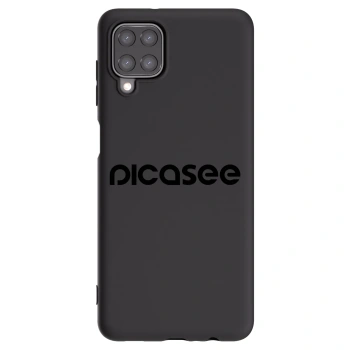 Picasee silikonski črni ovitek za Samsung Galaxy M12 M127F - Picasee - new logo - black