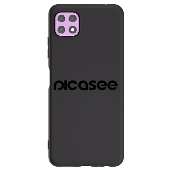 Picasee silikonski črni ovitek za Samsung Galaxy A22 A226B 5G - Picasee - new logo - black