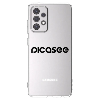 Picasee silikonski prozorni ovitek za Samsung Galaxy A52s 5G A528B - Picasee - new logo - black
