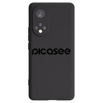 Picasee silikonski črni ovitek za Huawei Nova 9 - Picasee - new logo - black