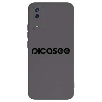 Picasee silikonski črni ovitek za Vivo Y11s - Picasee - new logo - black